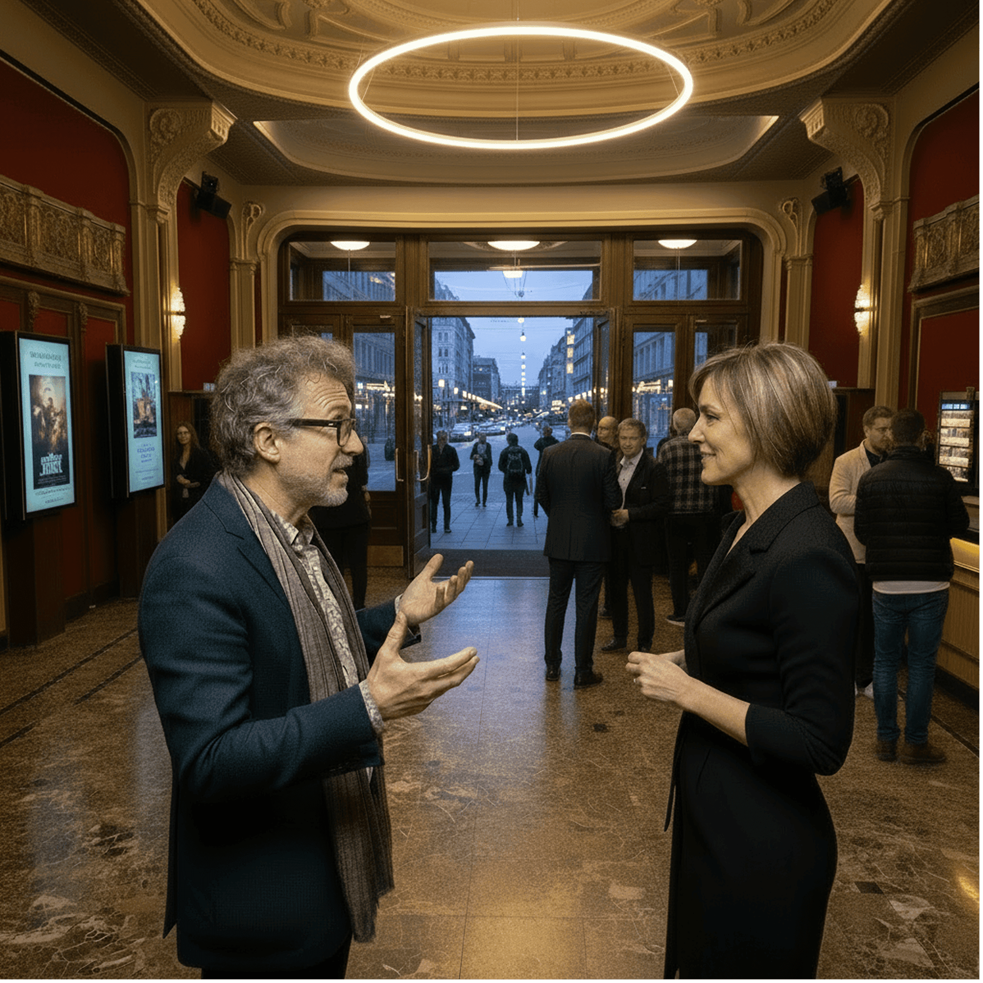 Make passion meet premiere.